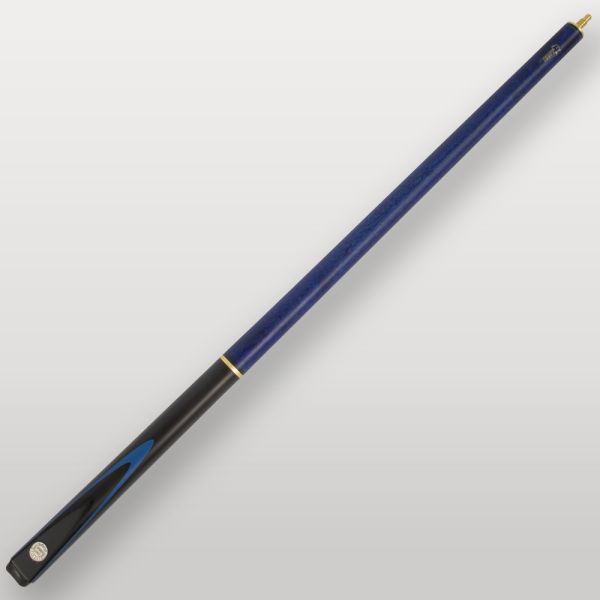 Queue de billard bleu 3 parties 145 - 120 ou 100 cm-3