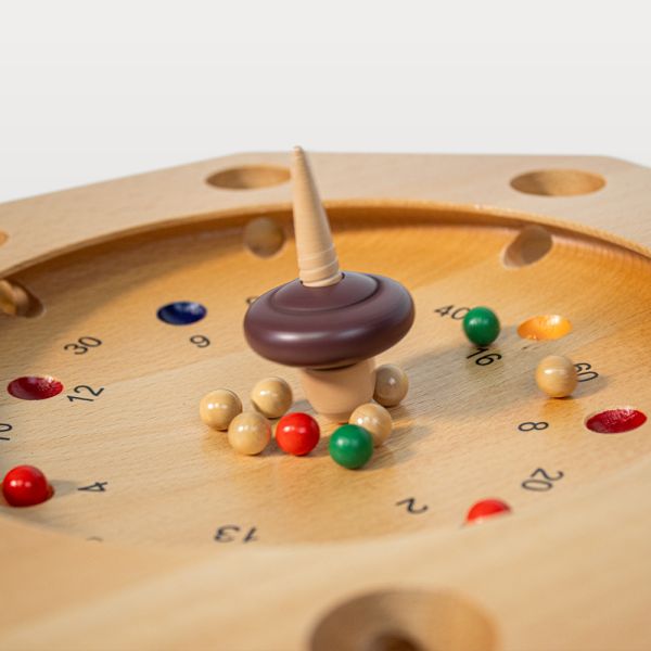 L'Octoroulette, un jouet en bois pour apprendre à compter-2