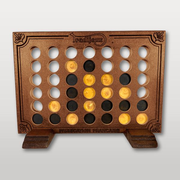 Puissance 4 en bois-0