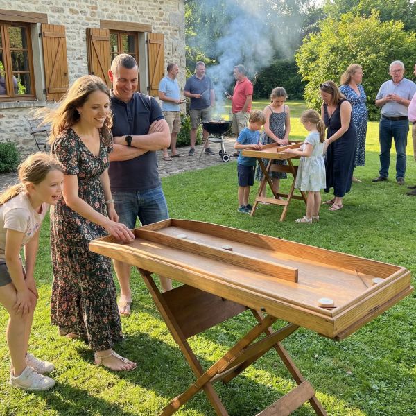 BILLARD A REBONDS, Un jeu en bois toute génération-1