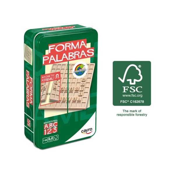 Jeu de lettre boite metal-1