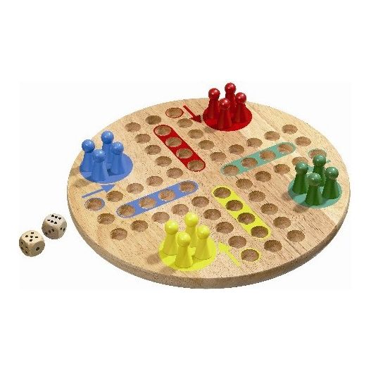 Petit chevaux en bois-0