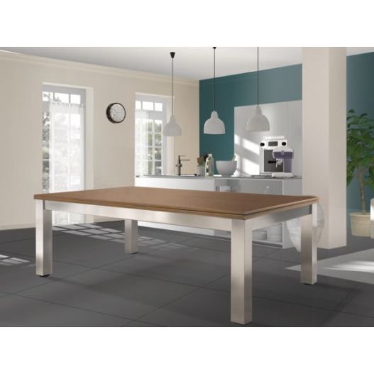 Billard transformable en table : Steel Tendance, collection Excellence-0