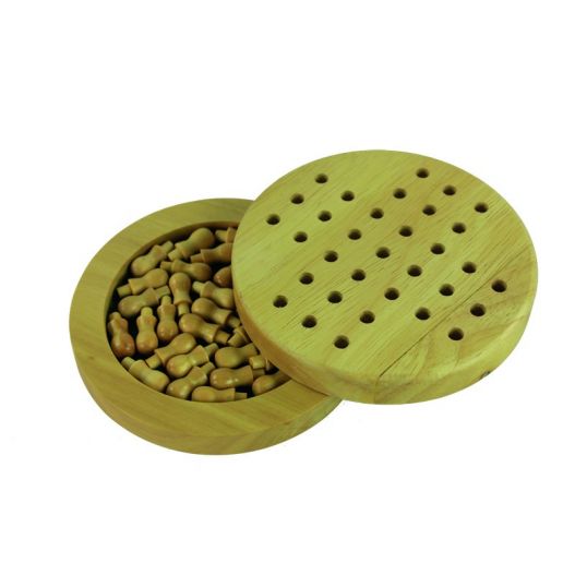 Mini solitaire en bois-2