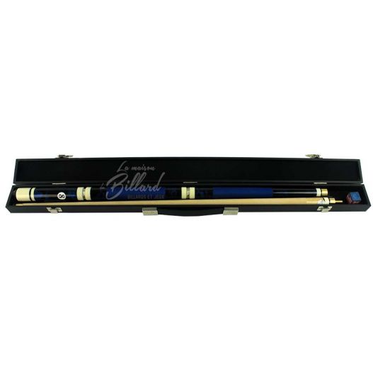 Coffret queue de billard mixte 4 parties bleue-4