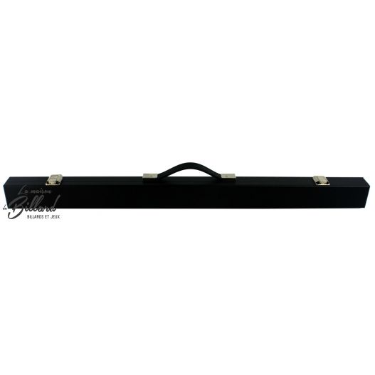 Coffret queue de billard blanche avec étui et craie-4