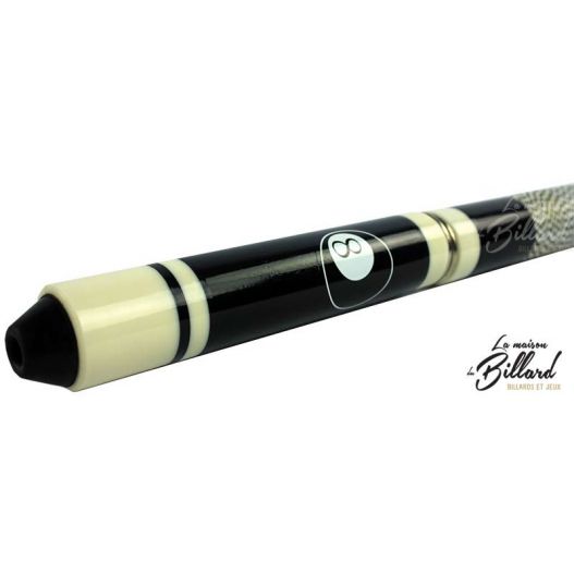 Coffret queue de billard mixte noir-1