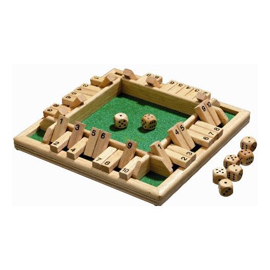 Fermez la boite 4 joueurs ou shut the box-1