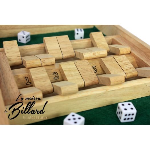 Fermez la boîte 2 joueurs, Shut the box-2