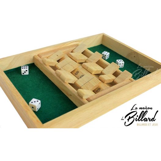 Fermez la boîte 2 joueurs, Shut the box-4