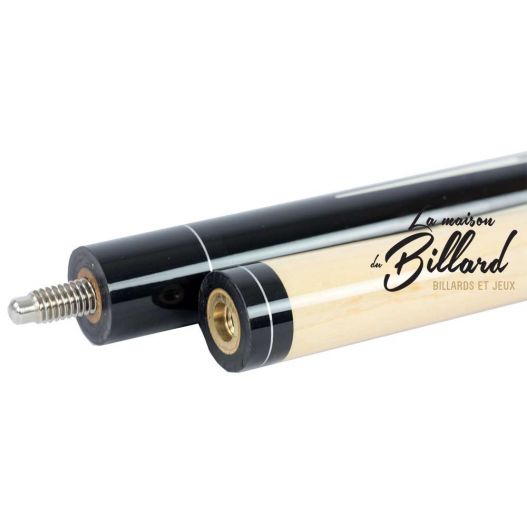 Coffret queue billard américain Noir et blanc-4