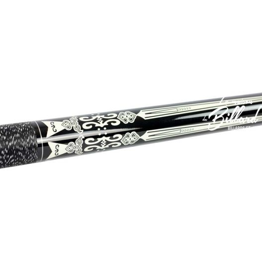 Coffret queue billard américain Noir et blanc-3