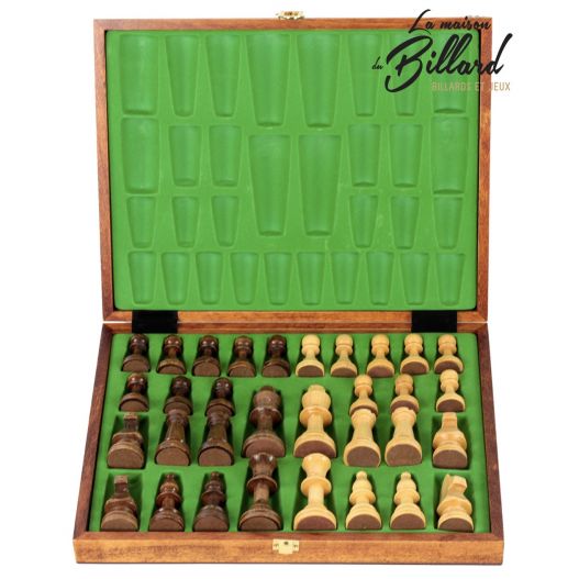 Le jeu d'échecs en bois version luxe-3