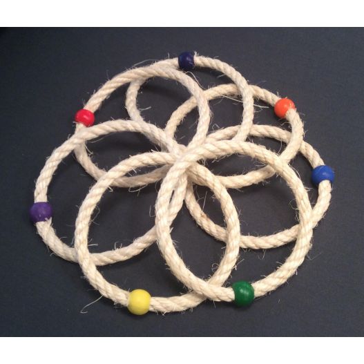 SET D'ANNEAUX CORDE POUR...