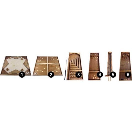 PACK 4 Jeux en bois pour...