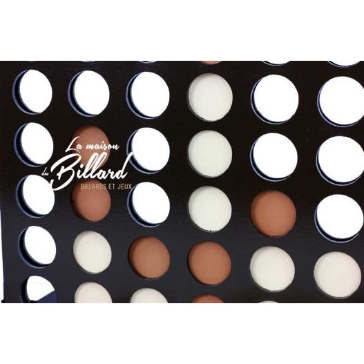 Puissance 4 adulte en bois-2