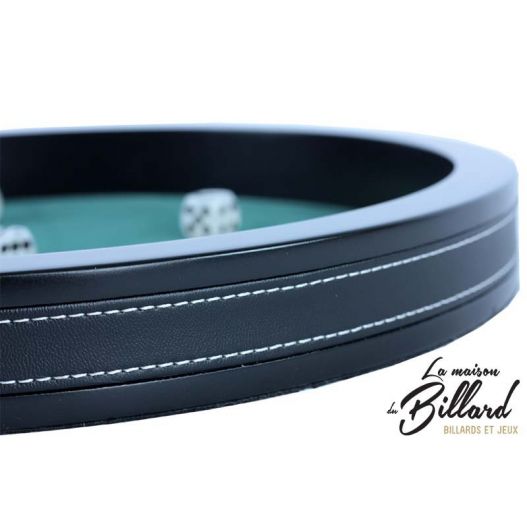 Piste de dés Prestige Noir 34 cm-1