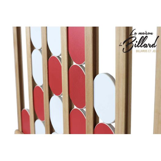 Puissance 4 géant en bois-1