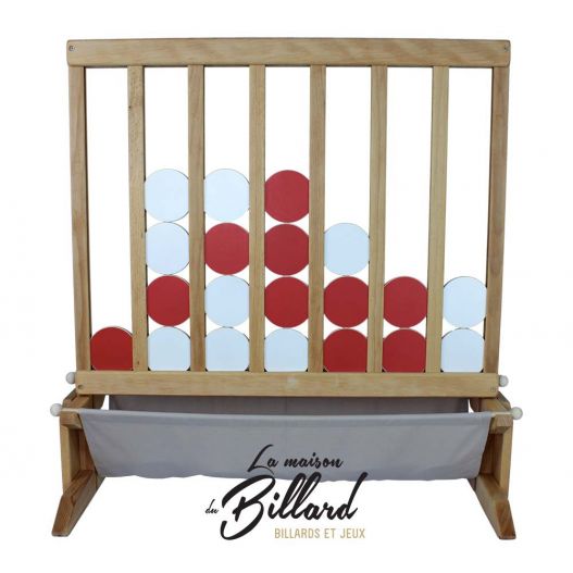 Puissance 4 géant en bois-4