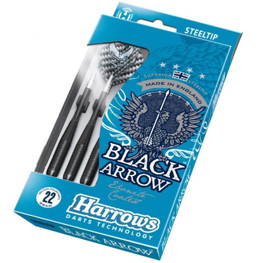 Fléchettes harrows acier Black arrow 23 GK-4