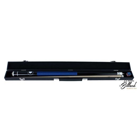 Coffret queue de billard mixte bleue et noir-1