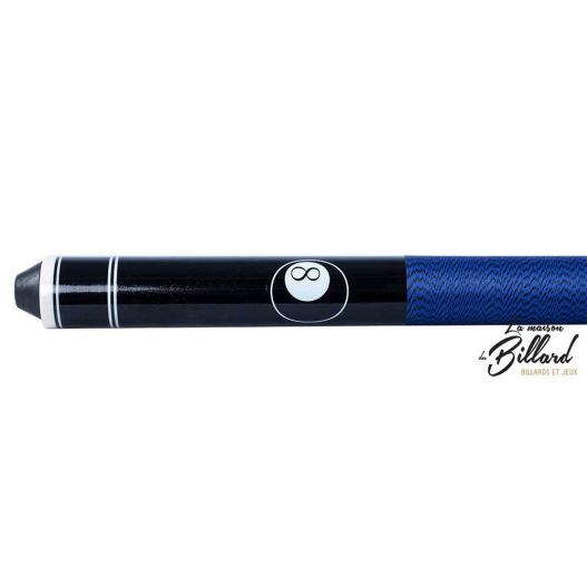 Coffret queue de billard mixte bleue et noir-4
