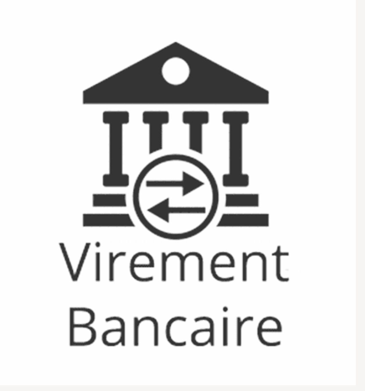 paiement par virement bancaire