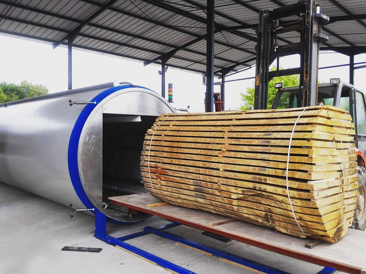 Sechage du bois pour fabriquer un billard