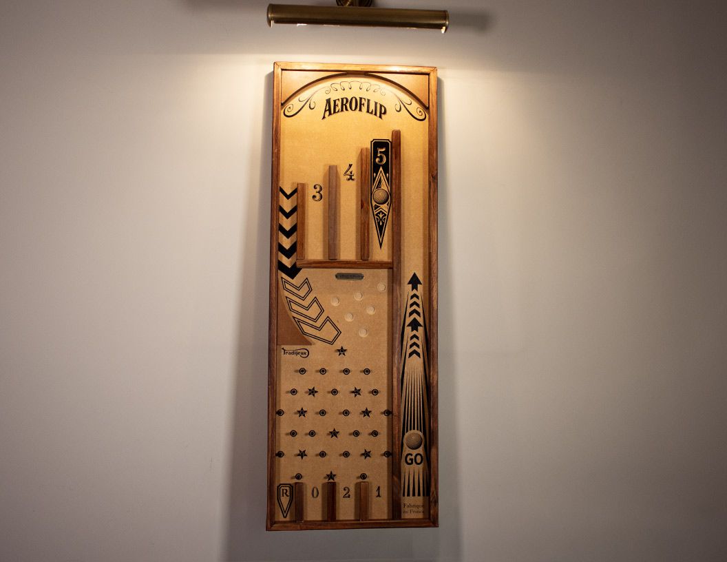 Flipper en bois Collector 