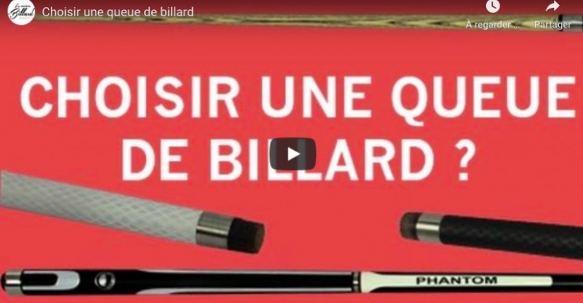 Choisir une queue de billard Le guide d'achat