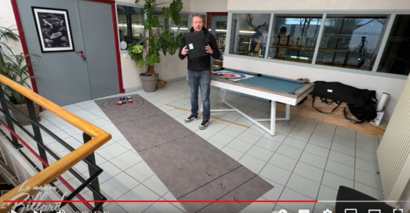 Créez votre propre piste de curling pour proposer de superbes animations