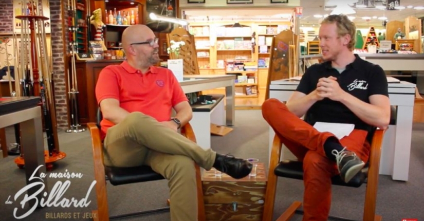 Rencontre avec Roger Dumortier, champion du monde billard