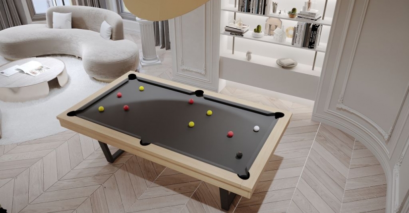 Comment intégrer un billard-table dans un appartement haussmannien avec style ?