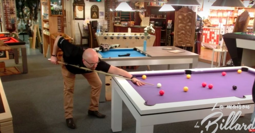 QUELLE EST LA MEILLEURE POSITION AU BILLARD ?