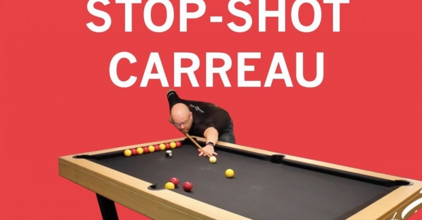 Mettre de l'effet au billard : la technique du Stop Shot