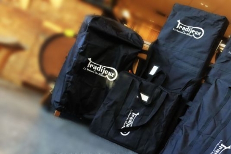 Nouveauté : Sortie des sacs de transport pour jeux en bois