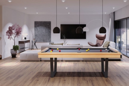 Sublimez votre déco minimaliste avec un billard convertible table